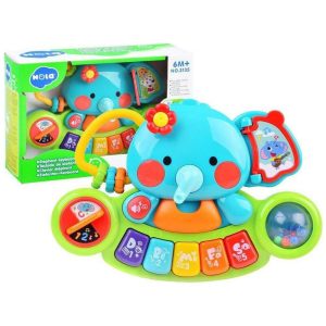 پیانو فیلی موزیکال هولی تویز مدل 3135 Hola Toys Elephant Keyboard_اسباب بازی