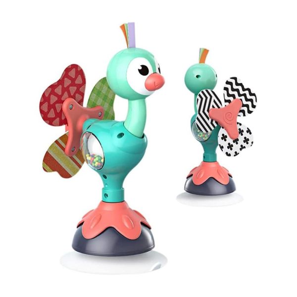 جغجغه رومیزی طاووس هولی تویز Huile Toys - Image 2