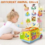 اتوبوس آموزشی موزیکال هولی تویز Huile Toys 796 - تصویر 8