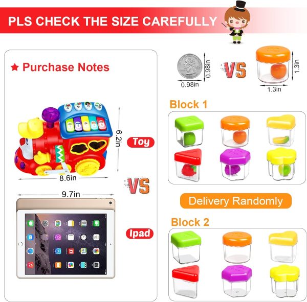 اسباب بازی قطار آموزشی موزیکال هولی تویز Huile Toys556 - Image 18