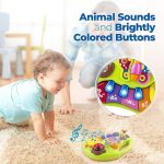 پیانو اسباب بازی کرم ابریشم هولی تویز Huile Toys 927 - تصویر 3