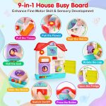 کلبه هوش موزیکال مونته سوری هولی تویز Huile Toys898600 - تصویر 4