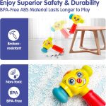 چکش جغجغه ای هولی تویز Huile Toys3115 - تصویر 3