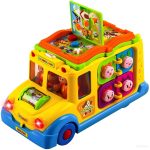 اتوبوس آموزشی موزیکال هولی تویز Huile Toys 796 - تصویر 2