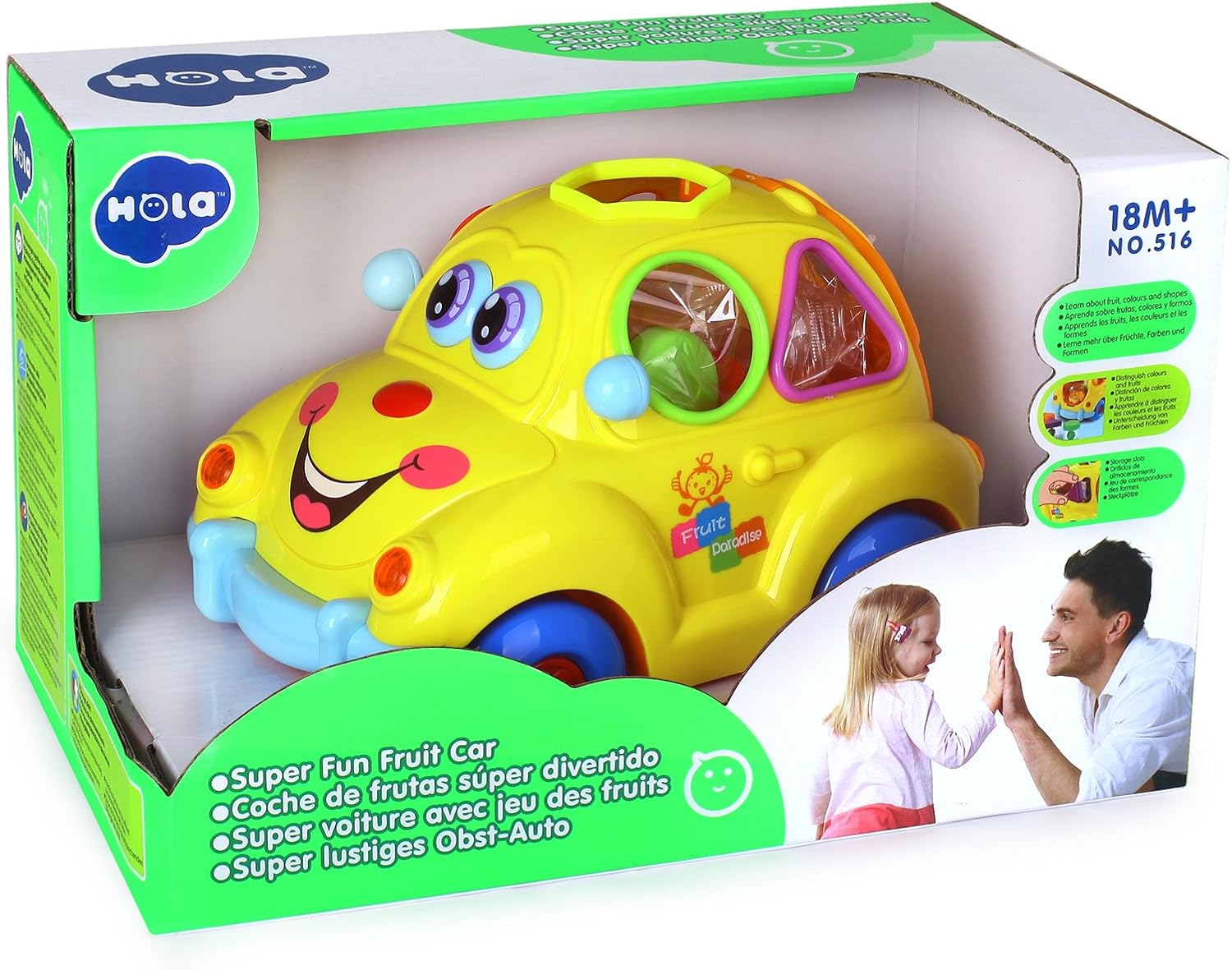 81-usNwDErL._AC_SL1500_ ماشین جایگذاری اشکال هندسی هولی تویز Huile Toys 516 - تصویر 1