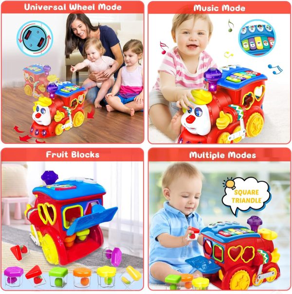 اسباب بازی قطار آموزشی موزیکال هولی تویز Huile Toys556 - Image 15