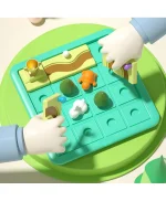 پازل خرگوش و لاکپشت هولی تویز Huile Toys - Image 3