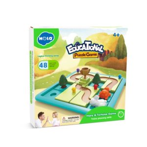 پازل خرگوش و لاکپشت هولی تویز Huile Toys