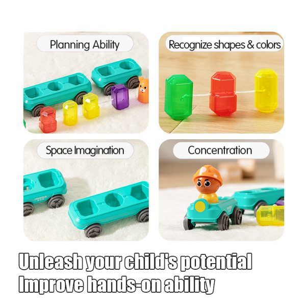 فکری قطار معدن هولی تویز Huile ۰Toys - Image 4