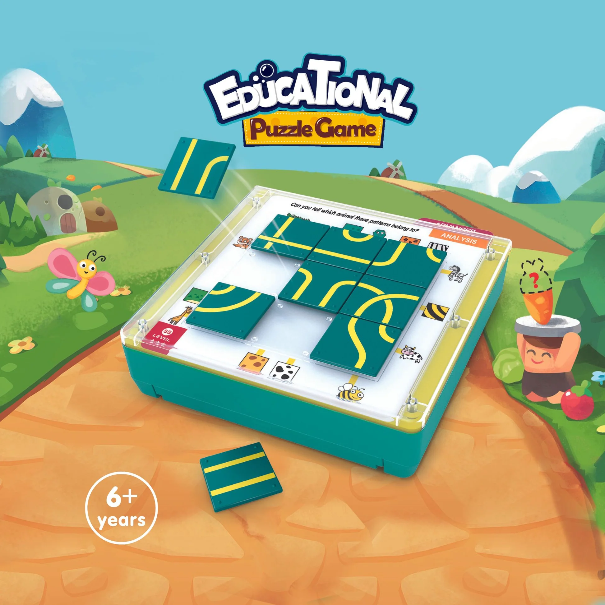 HolaLogicalMatchPuzzle2 بازی فکری تطابق هولی تویز Huile Toys79670 - تصویر 1