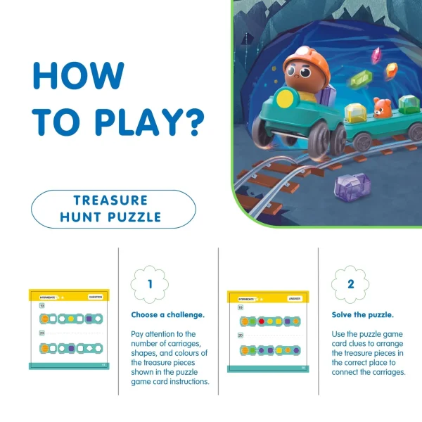 فکری قطار معدن هولی تویز Huile ۰Toys - Image 10