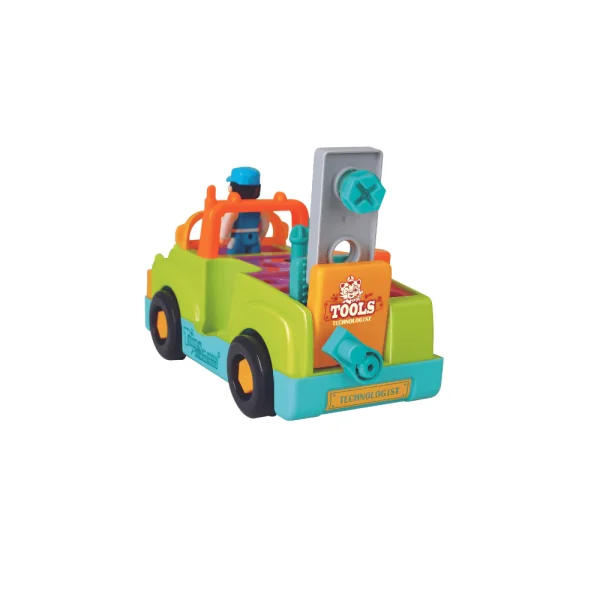 ماشین ابزار با دریل موزیکال هولی تویز6109 Huile Toys - Image 7
