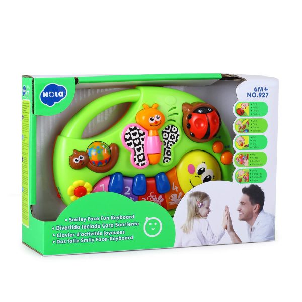 پیانو اسباب بازی کرم ابریشم هولی تویز Huile Toys 927 - Image 10