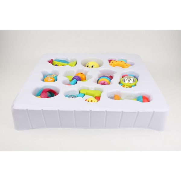 جغجغه و دندان‌گیر هولی تویز  939 - 10 عددی Huile Toys - Image 4