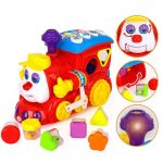 اسباب بازی قطار آموزشی موزیکال هولی تویز Huile Toys556 - تصویر 5