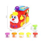 اسباب بازی قطار آموزشی موزیکال هولی تویز Huile Toys556 - تصویر 4