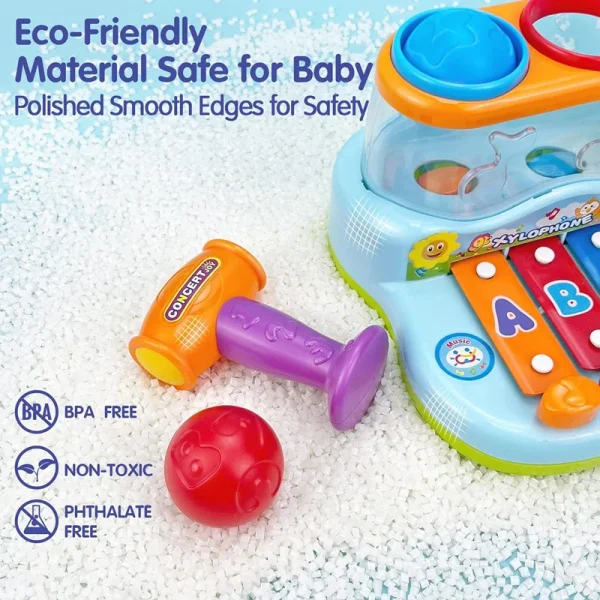 بلز با چکش هولی تویز Huile Toys 856 - Image 7