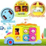 اتوبوس آموزشی موزیکال هولی تویز Huile Toys 796 - تصویر 7