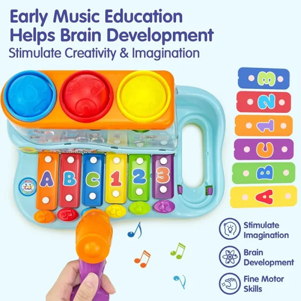 بلز با چکش هولی تویز Huile Toys 856 - Image 10