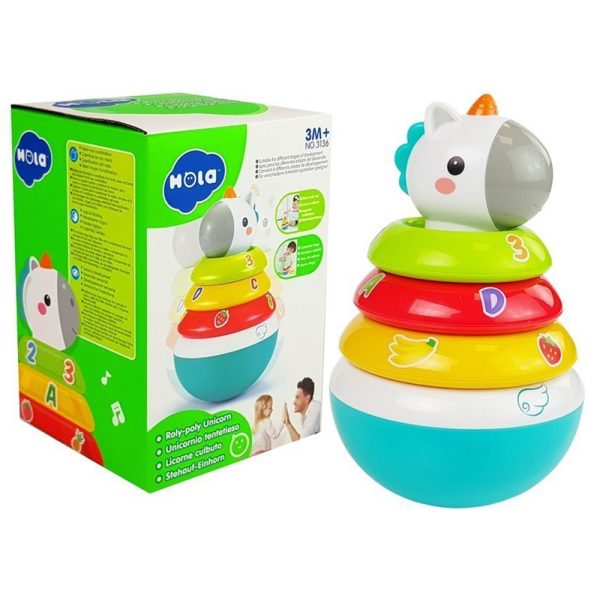 حلقه هوش تعادلی یونیکورن هولی تویز Huile Toys3136 - Image 1