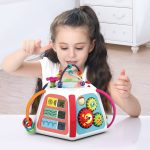 اسباب بازی هرم هوش طرح جنگل هالی تویز Huile Toys8971 - تصویر 2