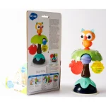 اسباب بازی جغجغه رومیزی جغد هولی تویز Huile Toys