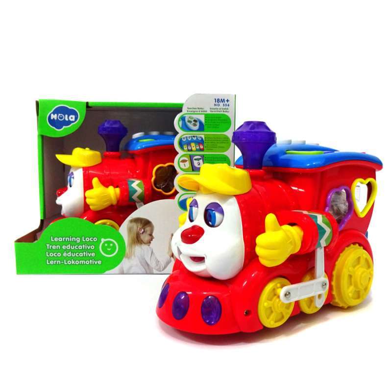 اسباب بازی قطار آموزشی موزیکال هولی تویز Huile Toys556 - تصویر 11