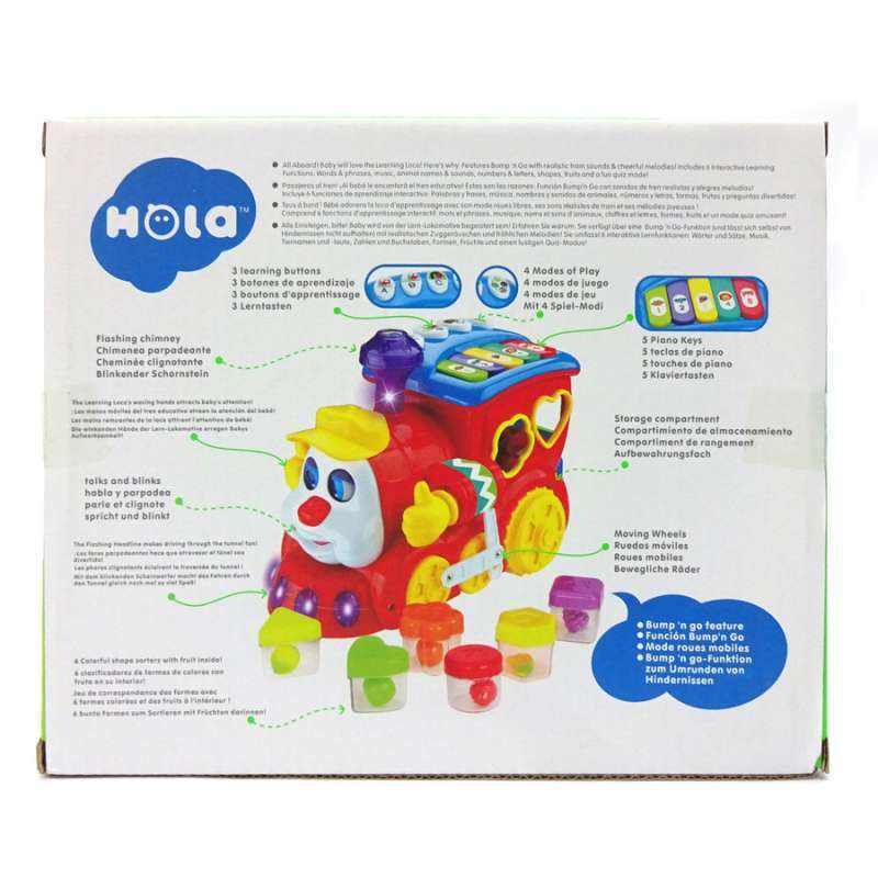 اسباب بازی قطار آموزشی موزیکال هولی تویز Huile Toys556 - تصویر 13