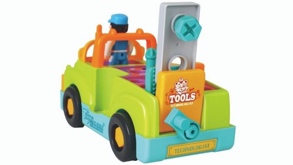 ماشین ابزار با دریل موزیکال هولی تویز6109 Huile Toys - Image 6