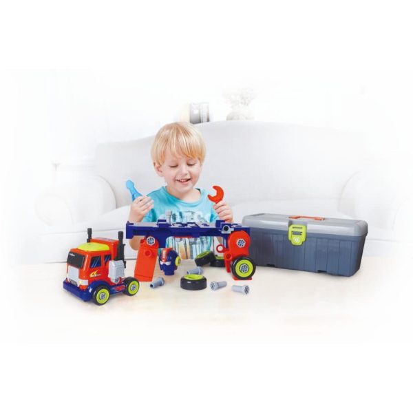 کامیون تبدیل شونده هولی تویز Huile Toys - Image 2