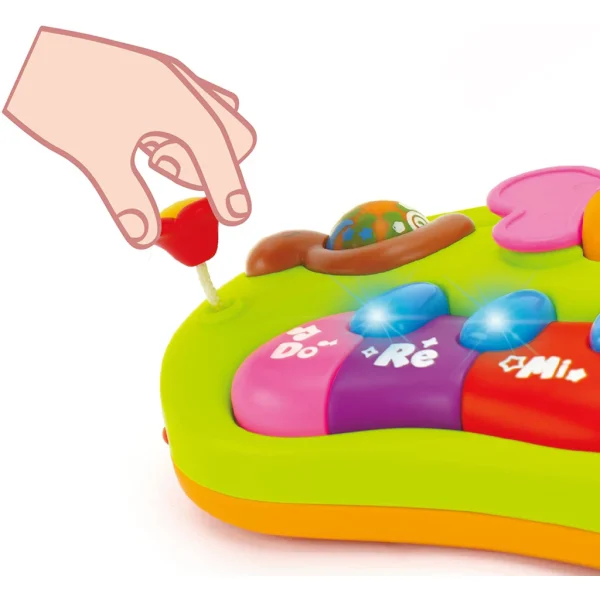 پیانو اسباب بازی کرم ابریشم هولی تویز Huile Toys 927 - Image 8