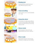 طبل موزیکال هولی تویز Huile Toys - تصویر 7