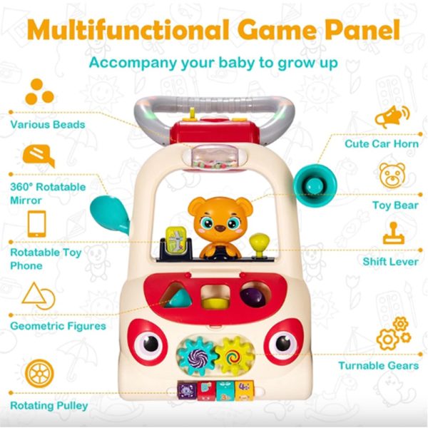 بازی واکر موزیکال چندکاره هولی تویز Huile Toys8997 - Image 3