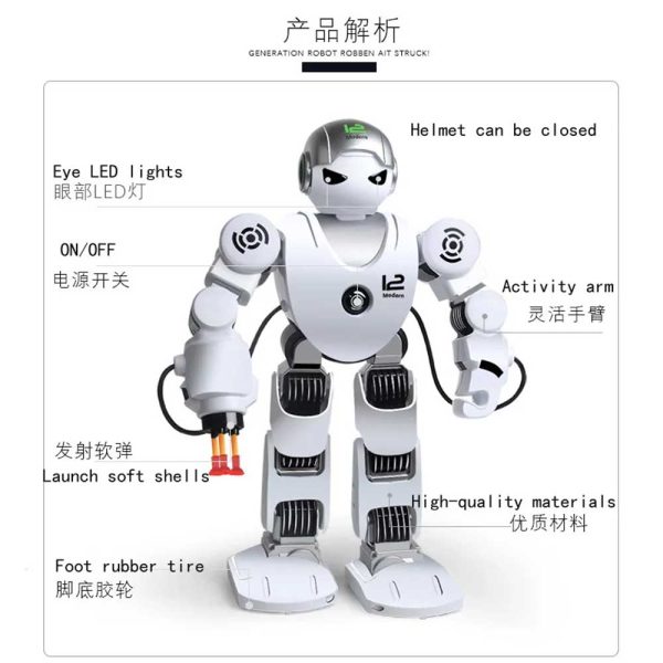 ربات کنترلی پلیس Le Neng Toys مدل Alpha K1 - Image 3