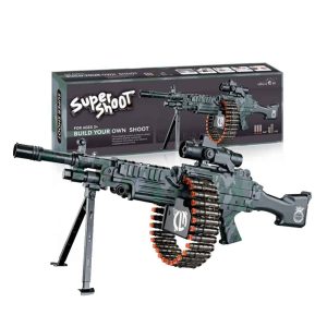 تفنگ اسباب بازی مدل super shoot build your own shoot