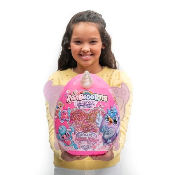 عروسک سورپرایزی رینبوکورنز RainBocoRns سری Fairycorn با شاخ طلایی zuru - Image 13