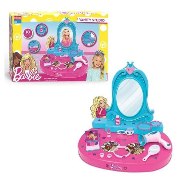 میز آرایش اسباب بازی باربی 10 قطعه Barbie کد 2125 - Image 1
