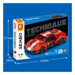 لگو ماشین مسابقه برند SEMBO کد 715318 - تصویر 6