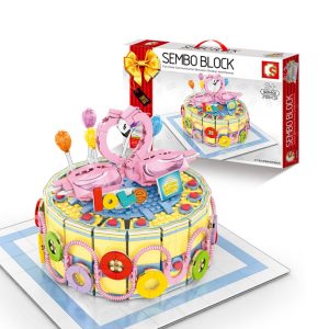 لگو بازی طرح کیک Sembo Block مدل 601401