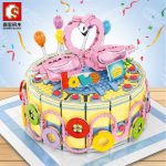 لگو بازی طرح کیک Sembo Block مدل 601401 - تصویر 3