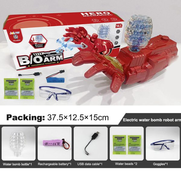 دستکش آیرون من شارژی تیر ژله ای آیتم 666 - Image 4