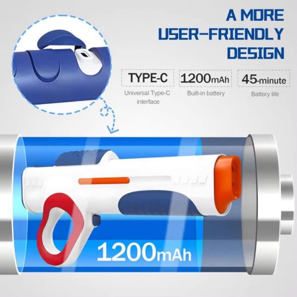 تفنگ آبپاش الکتریک شارژی Arolo مدل M37B - Image 8