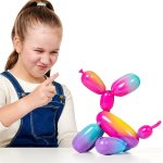 ربات سگ بادکنکی رنگین کمانی Squeakee مدل 12311 - تصویر 7