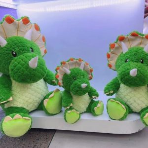 عروسک دایناسور تاج دار 3 - ۸۰ سانتی