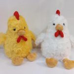 عروسک جوجه نمکی زرد 35 سانتی