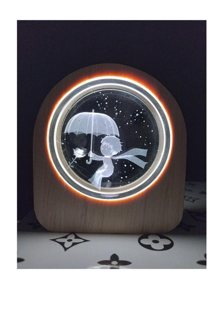 IMG-20250129-WA0129 گوی شیشه ای لیزری طرح شازده کوچولو - تصویر 1