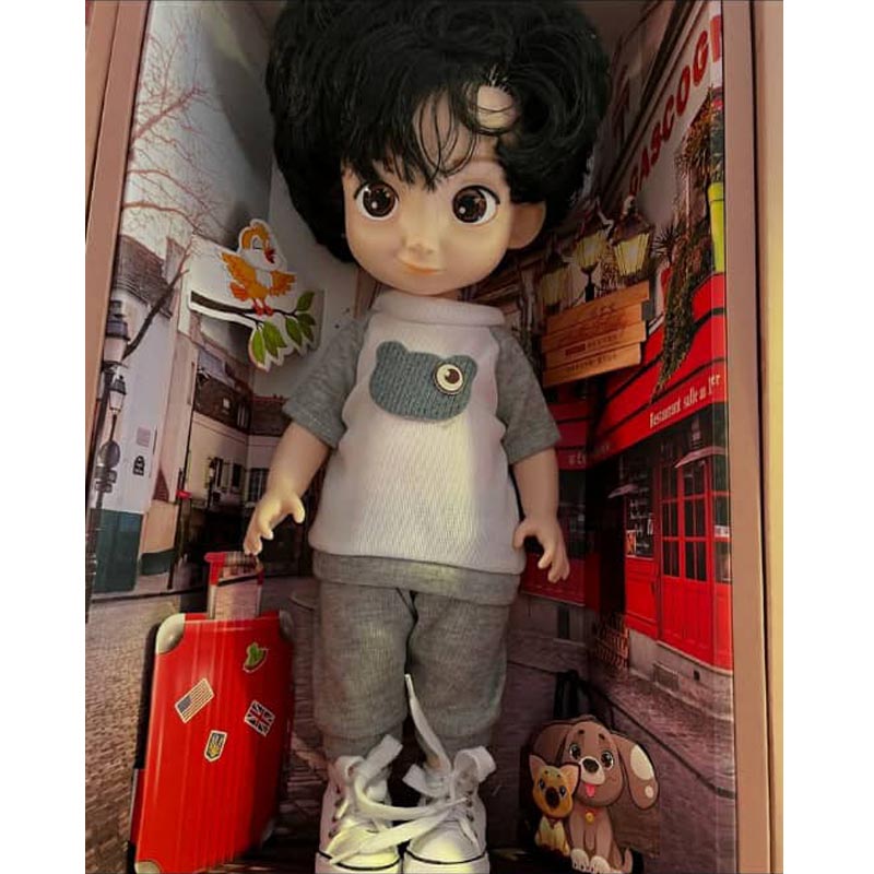 IMG-20250130-WA0010 عروسک پسر ۴۵ سانت lovely مدل 188 - تصویر 1