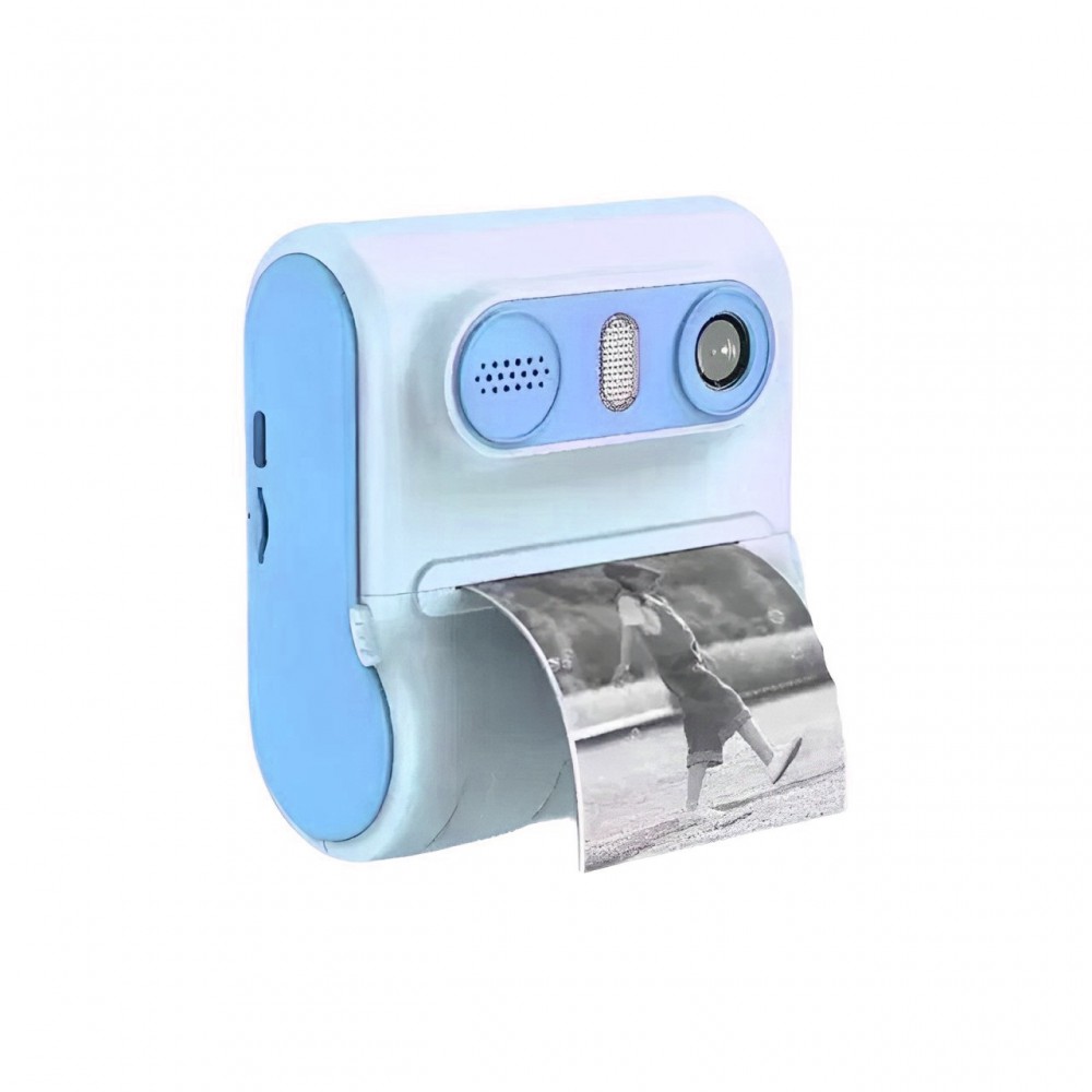 Thermal-Printer-LK001-Portable-Wireless-Kids-Camera-4-Blue-1000x1000 دوربین دیجیتال کودکانه LK-001 - تصویر 1