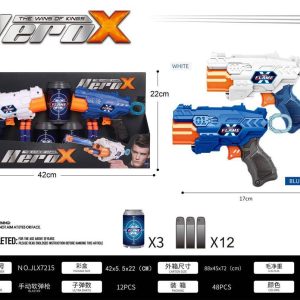 تفنگ تیر اسفنجی HeroX مدل 7215