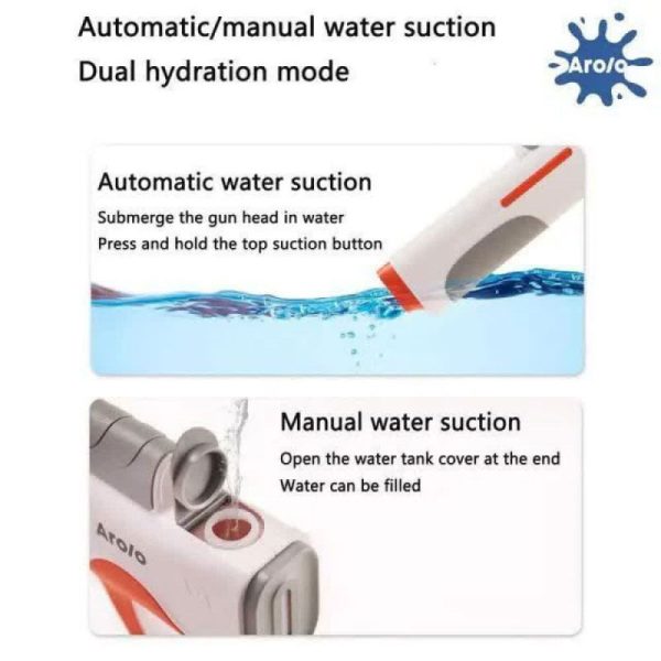تفنگ آبپاش الکتریک شارژی Arolo مدل M37B - Image 4